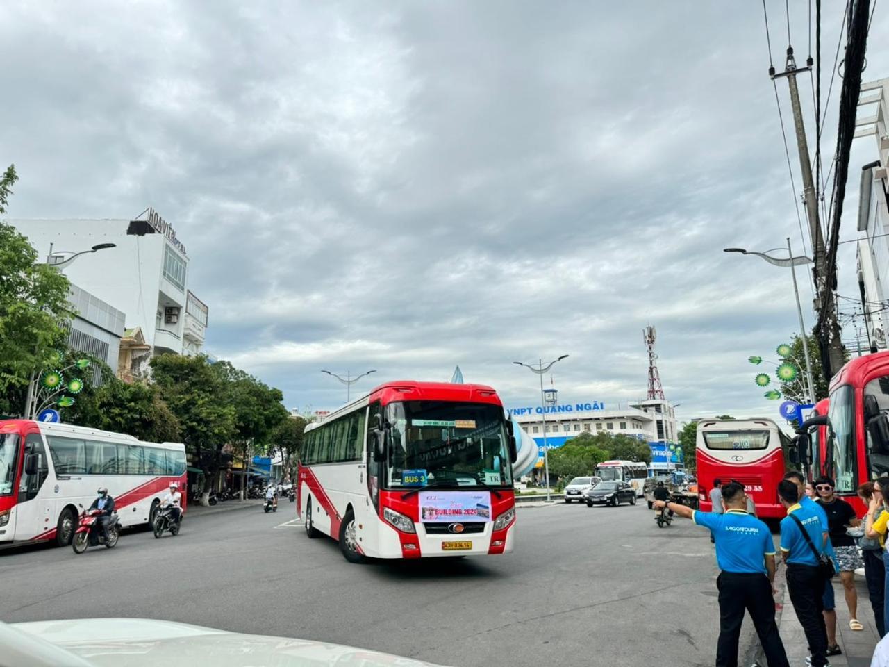 Hotel Khach San Hung Vuong Quang Ngai Exteriér fotografie